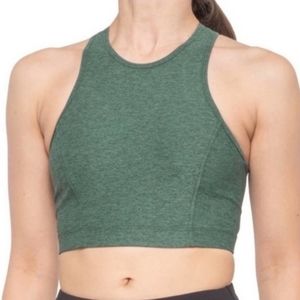 Outdoor Voices Athena Crop Top Green Sports Bra Size Small